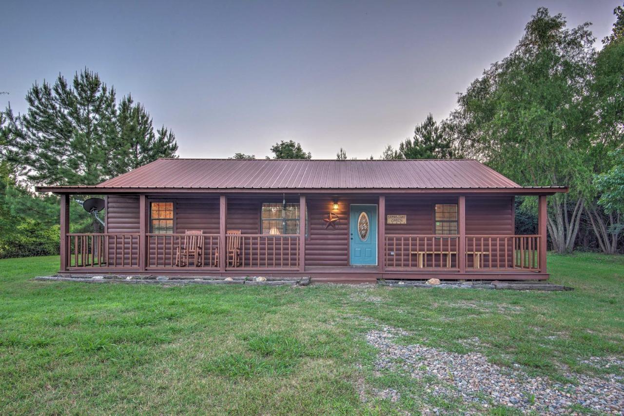 Broken Bow Starlight Cabin With Private Hot Tub! Eksteriør billede