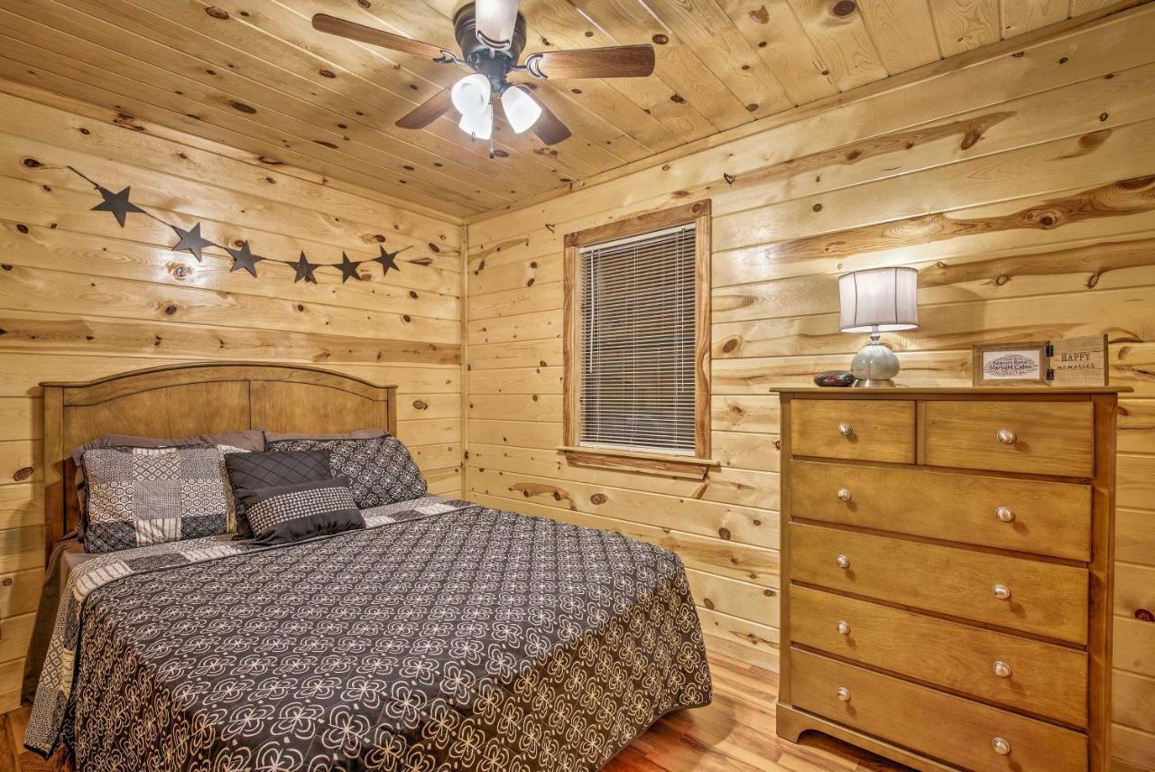 Broken Bow Starlight Cabin With Private Hot Tub! Eksteriør billede